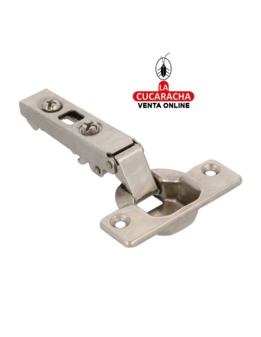 BISAGRA DE CAZOLETA ACERO RECTA...