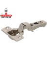 BISAGRA DE CAZOLETA ACERO ACODADA NIQUELADA 35MM MODELO 4100 NIZA.