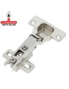 BISAGRA DE CAZOLETA FIJA ACERO RECTA NIQUELADA 35MM MODELO 4500.