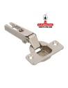 BISAGRA DE CAZOLETA FIJA ACERO RECTA NIQUELADA 35MM MODELO 4500.
