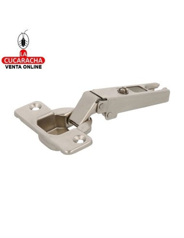 BISAGRA DE CAZOLETA FIJA ACERO RECTA...