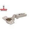 BISAGRA DE CAZOLETA FIJA ACERO RECTA NIQUELADA 35MM MODELO 4500.