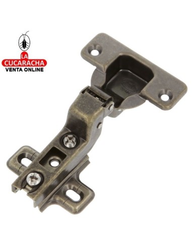 BISAGRA DE CAZOLETA FIJA ACERO SUPER ACODADA 35MM MODELO 4700.