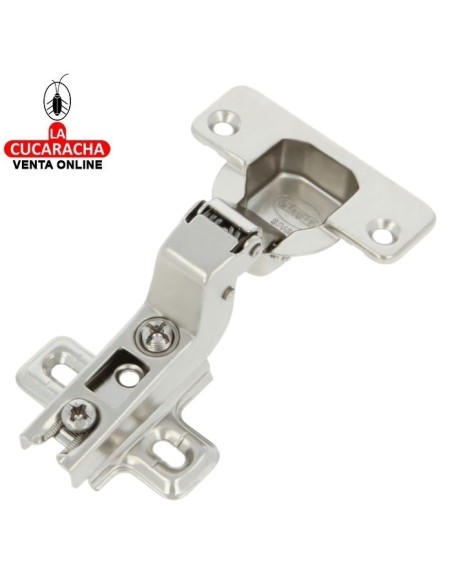 BISAGRA DE CAZOLETA FIJA ACERO SUPER ACODADA 35MM MODELO 4700.
