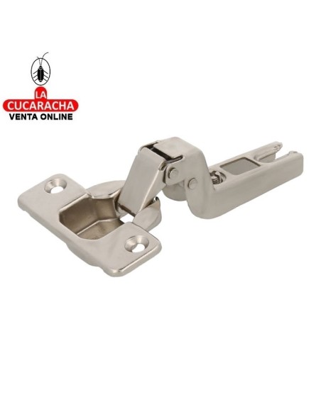 BISAGRA DE CAZOLETA FIJA ACERO SUPER ACODADA 35MM MODELO 4700.