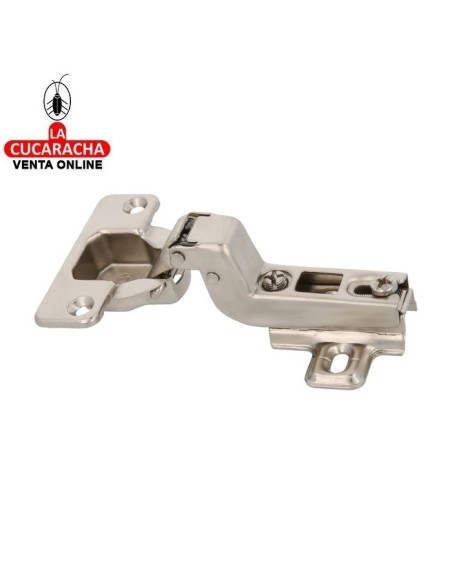 BISAGRA DE CAZOLETA FIJA ACERO SUPER ACODADA 35MM MODELO 4700.