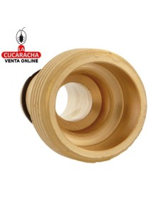 BLISTER ADAPTADOR MACHO ROSCA UNION GRIFO Y MANGUERA LATON MODELO R03.