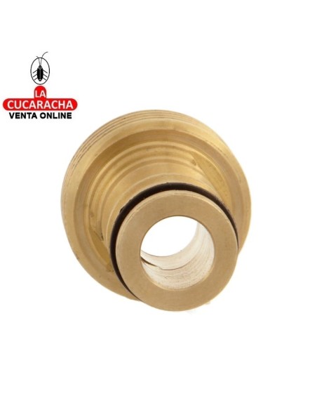 BLISTER ADAPTADOR MACHO ROSCA UNION GRIFO Y MANGUERA LATON MODELO R03.