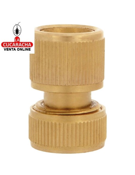 BLISTER EMPALME RAPIDO MANGUERA LATON FUNCION STOP MODELO R09 STOP.