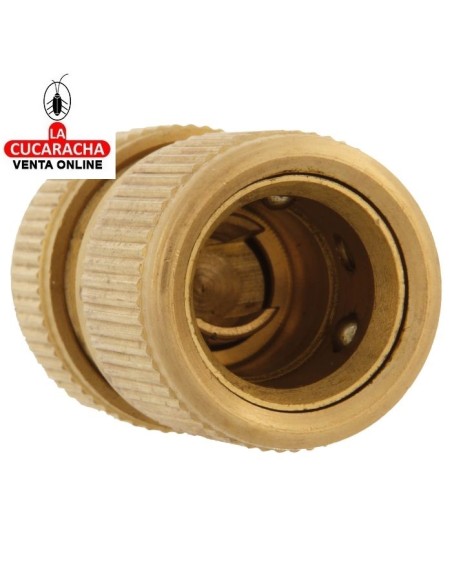 BLISTER EMPALME RAPIDO MANGUERA LATON FUNCION STOP MODELO R09 STOP.