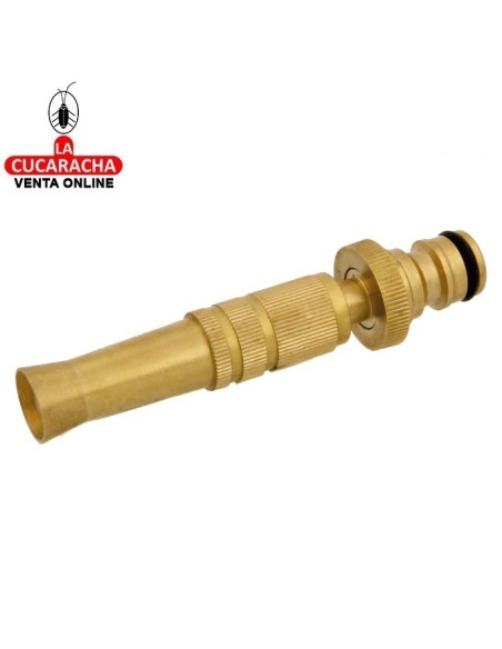 BLISTER LANZA RIEGO REGULABLE LATON GRANDES DISTANCIAS MODELO R12.