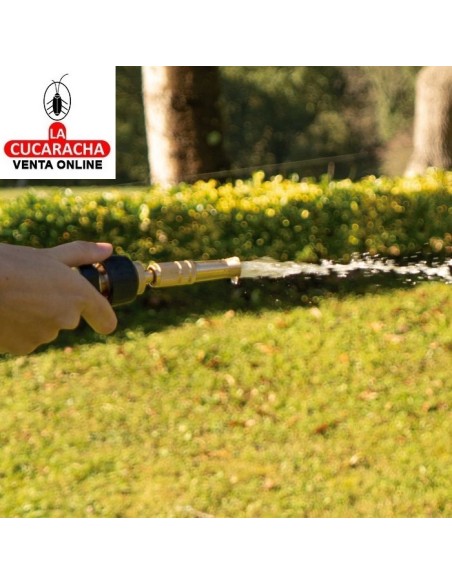 BLISTER LANZA RIEGO REGULABLE LATON GRANDES DISTANCIAS MODELO R12.