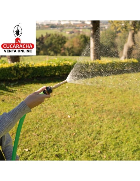 BLISTER LANZA RIEGO REGULABLE LATON GRANDES DISTANCIAS MODELO R12.