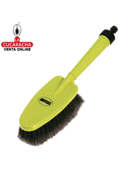 CEPILLO DE LAVADO ABS PARA MANGUERA CERDAS SUAVES MODELO R37.