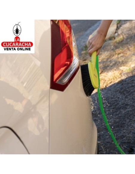 CEPILLO DE LAVADO ABS PARA MANGUERA CERDAS SUAVES MODELO R37.