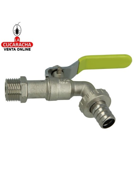 BLISTER GRIFO LATON ENTRADA 1/2 ADAPTADOR 3/4 MODELO 2245.