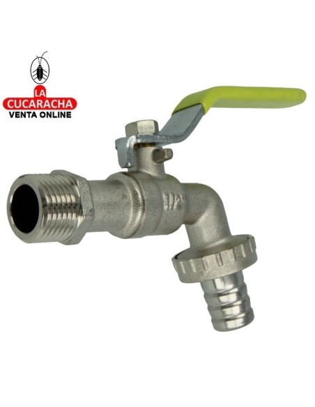 BLISTER GRIFO LATON ENTRADA 1/2 ADAPTADOR 3/4 MODELO 2245.