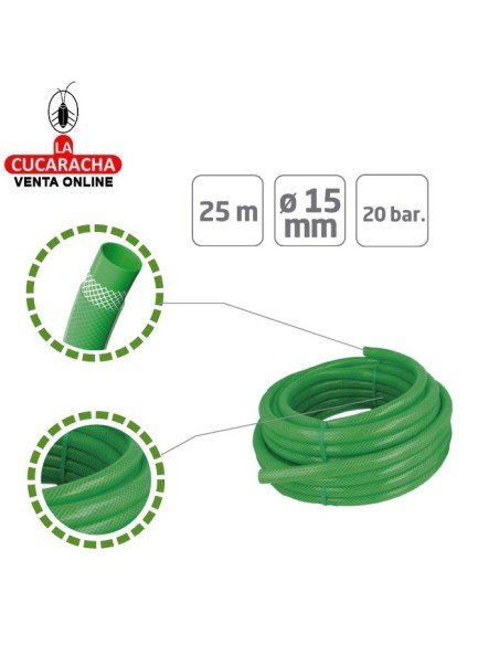 ROLLO MANGUERA TRENZADA FLEXIBLE DE PVC MODELO 2083.