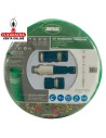 KIT MANGUERA TRENZADA FLEXIBLE DE PVC 15MMX15METROS MODELO 2083.
