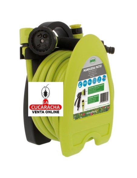 KIT MANGUERA PATIO DE PVC 10METROS MODELO 2074.