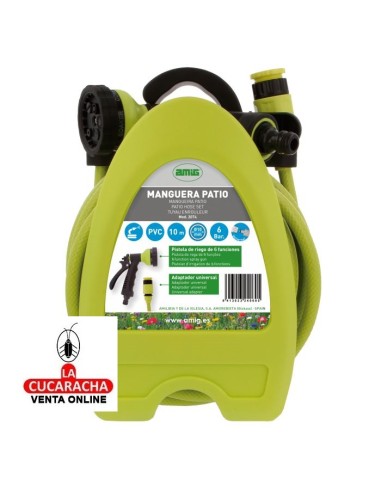 KIT MANGUERA PATIO DE PVC 10METROS...