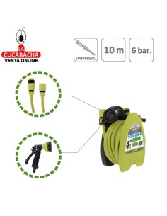 KIT MANGUERA PATIO DE PVC 10METROS MODELO 2074.