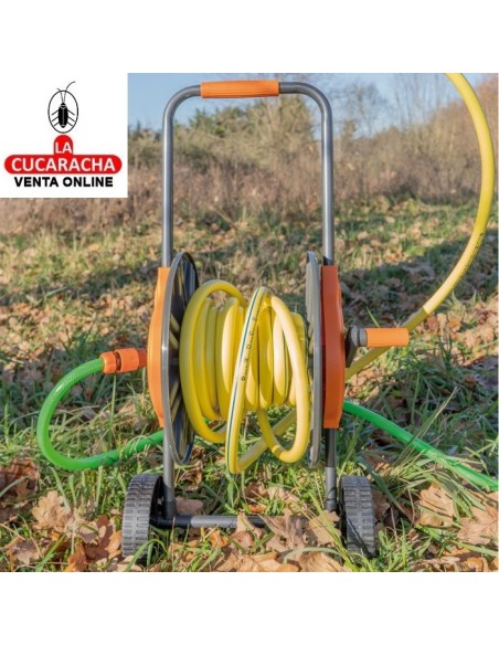CARRO PORTA MANGUERA DE 1/2 PARA 60METROS MODELO R46.