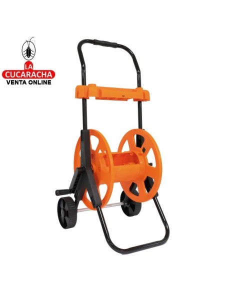 CARRO PORTA MANGUERA DE 1/2 PARA 60METROS Y ACCESORIOS MODELO R47.