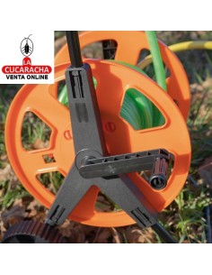 CARRO PORTA MANGUERA DE 1/2 PARA 60METROS Y ACCESORIOS MODELO R47.