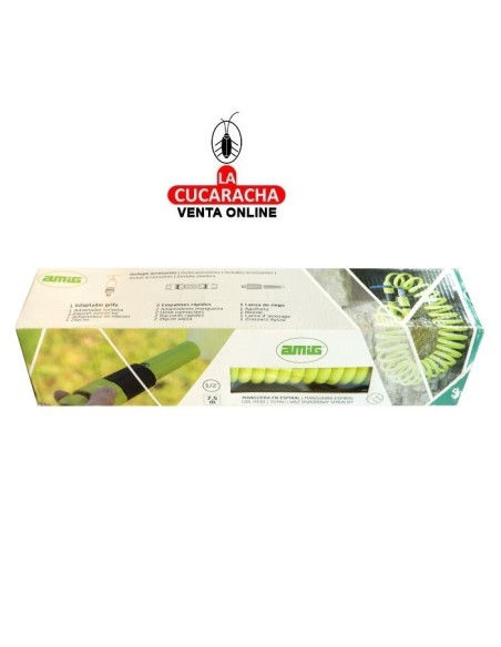 KIT MANGUERA ESPIRAL GOMA EVA 3/8 CON ACCESORIOS MODELO R39.