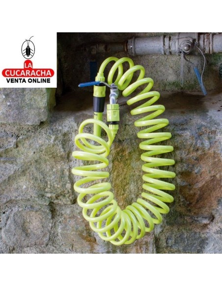 KIT MANGUERA ESPIRAL GOMA EVA 3/8 CON ACCESORIOS MODELO R39.