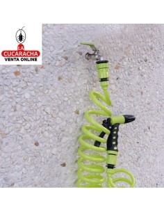 KIT MANGUERA HELICOIDAL GOMA EVA 3/8 CON ACCESORIOS MODELO R40.