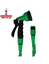 KIT MANGUERA EXTENSIBLE DOBLE LATEX VERDE MODELO 2073.