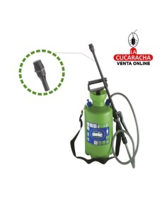 PULVERIZADOR CON BOMBA PRESION Y LANZA 5 LITROS MODELO 2000.