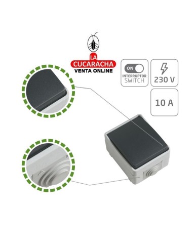 INTERRUPTOR ESTANCO ELECTRICO SIMPLE...