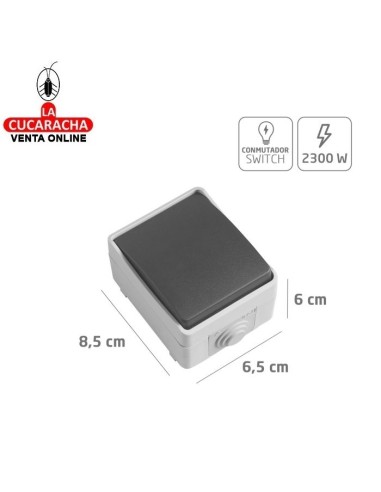 CONMUTADOR ESTANCO ELECTRICO SIMPLE...