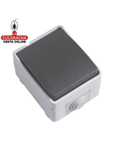 CONMUTADOR ESTANCO ELECTRICO SIMPLE SOBREPONER IP54 MODELO 3610.