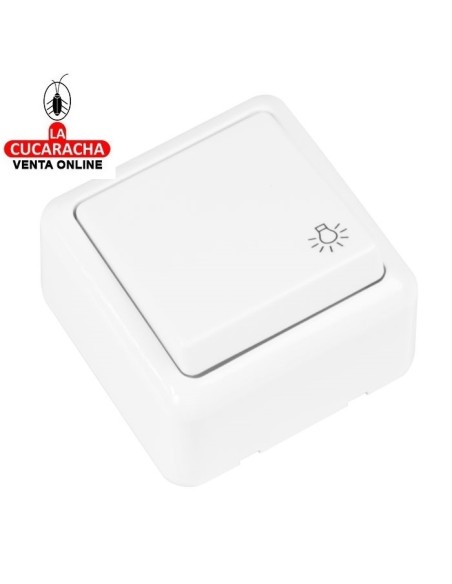 PULSADOR LUZ ELECTRICO SOBREPONER MODELO 388.