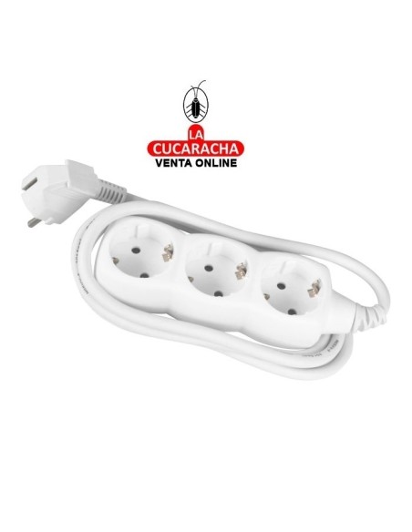 BASE ENCHUFES SCHUKO MULTIPLE TOMA TIERRA MODELO 3301.