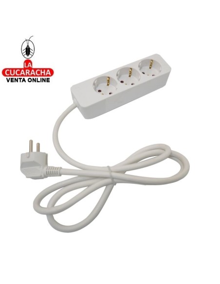 BASE ENCHUFES SCHUKO MULTIPLE TOMA TIERRA MODELO 3301.