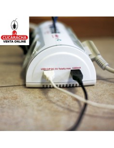 BASE 6 ENCHUFES SCHUKO T.T. INTERRUPTOR 2 TOMAS USB MODELO 5500.