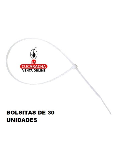 BOLSA 30 BRIDA BLANCA  POLIAMIDA PA 6,6 MODELO 3400.