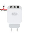 BLISTER ENCHUFE CARGADOR ELECTRICO 3 TOMAS USB MODELO 3215.