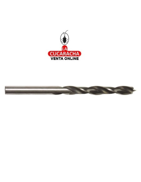 BLISTER BROCA MADERA TRES PUNTAS CROMO VANADIO SERIE CORTA PUNTA CENTRADO MODELO 22601.