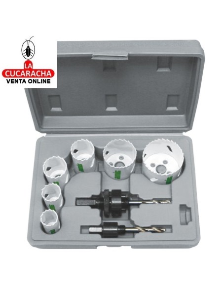 ESTUCHE 6 CORONAS BIMETAL ESPECIAL CARPINTEROS MODELO 23140.