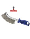 CEPILLO MANUAL MANGO PLASTICO PUAS ALAMBRE ACERO INOX MODELO 33300.