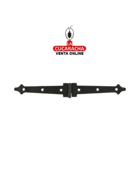 BLISTER BISAGRA RUSTICA ACERO PUNTEADO PARA PUERTA LISA MODELO 552.