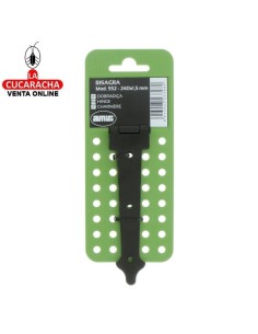 BLISTER BISAGRA PUERTAS RUSTICA ACERO PUNTEADO LISA MODELO 552.