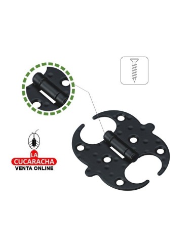 BLISTER BISAGRA RUSTICA ACERO... BLISTER BISAGRA RUSTICA ACERO...