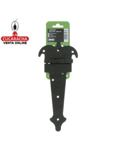 BLISTER BISAGRA PUERTAS RUSTICA REFORZADA ACERO PUNTEADO LISA MODELO 554.